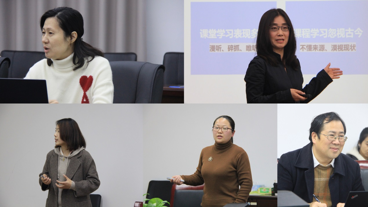 图为二等奖获奖教师比赛照片